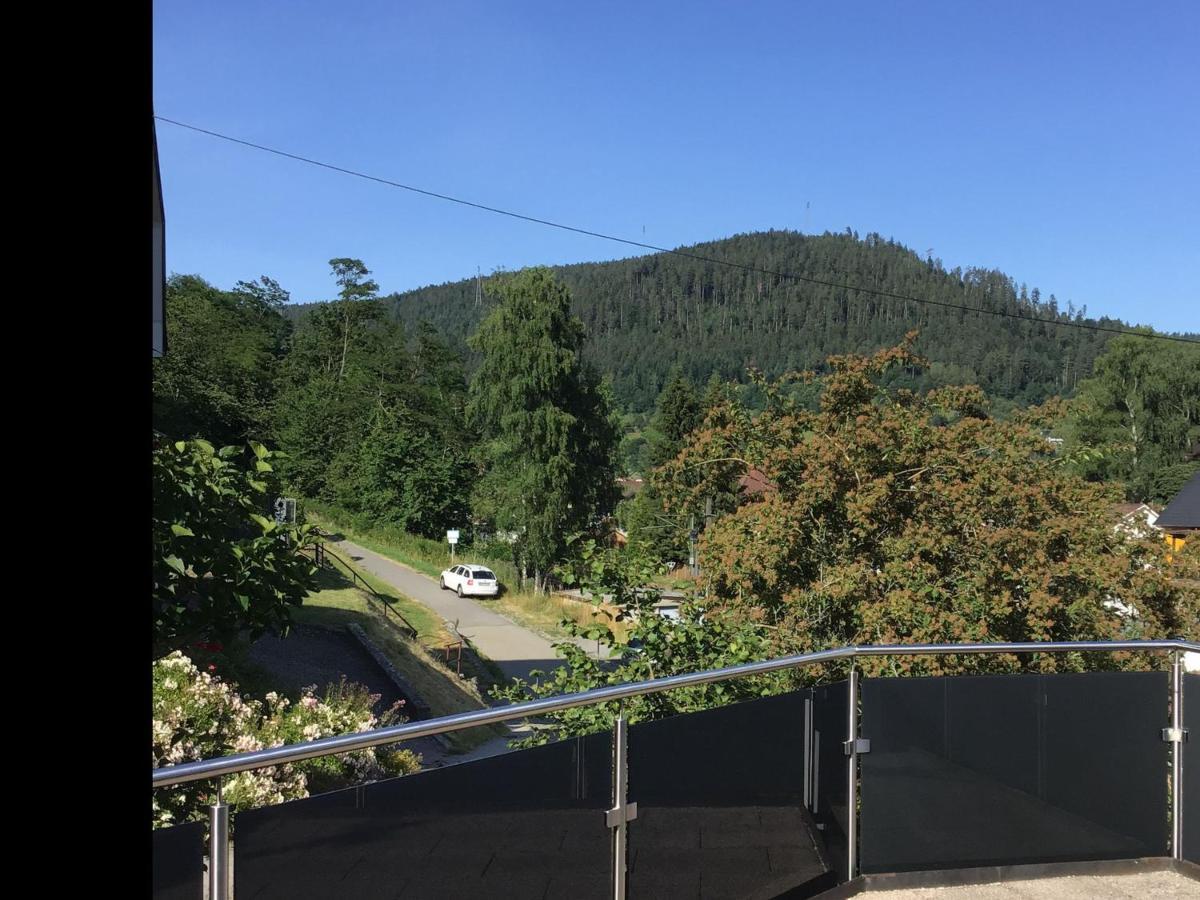 Ferienwohnung Am Eiberg Bad Wildbad Exterior foto