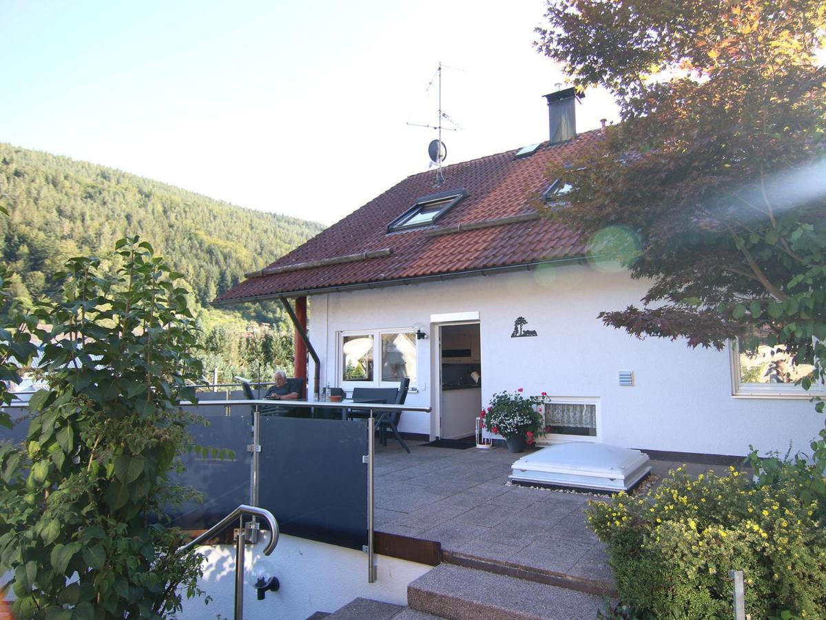 Ferienwohnung Am Eiberg Bad Wildbad Exterior foto